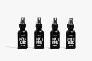 PACK X20™ GROWTH TONIC | Cabello y Barba Pack de 4 (Minoxidil 20%)