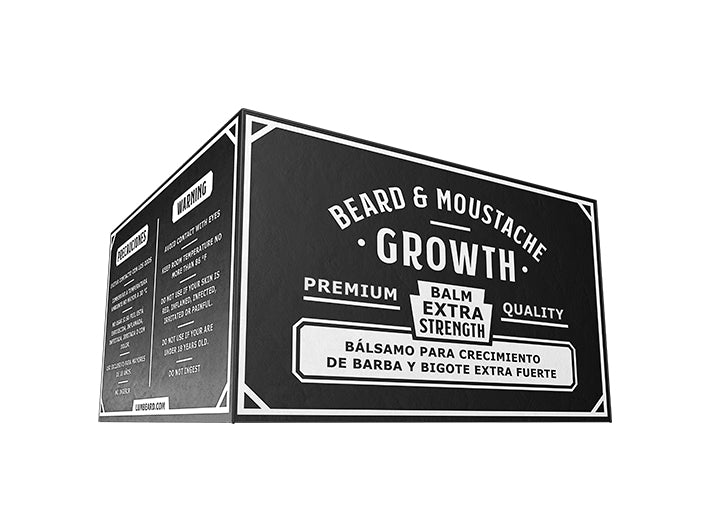 Pack Barbershop 10 Bálsamos para Crecimiento de Barba y Bigote Extra Fuerte Minoxidil 15% 100 ml