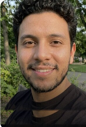 Barba de chivo, resuelta — antes
